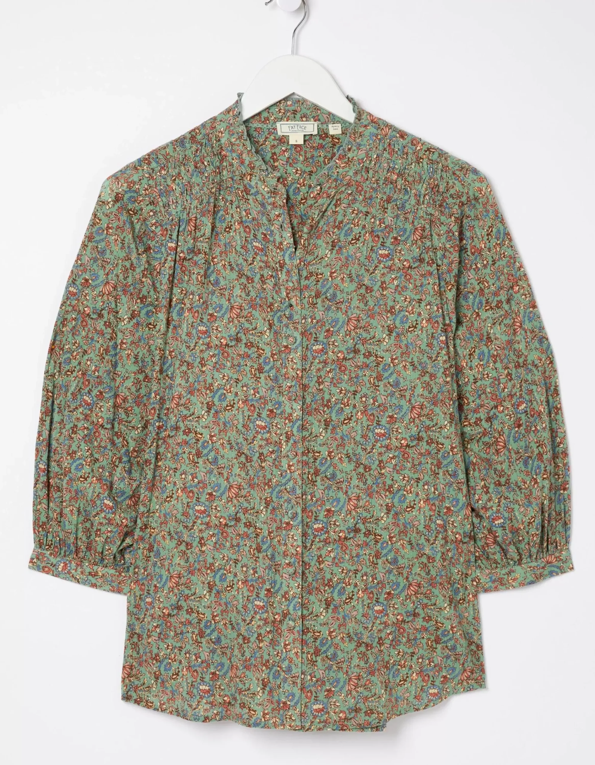 Women FatFace Shirts & Blouses|Evelyn Craft Floral Blouse