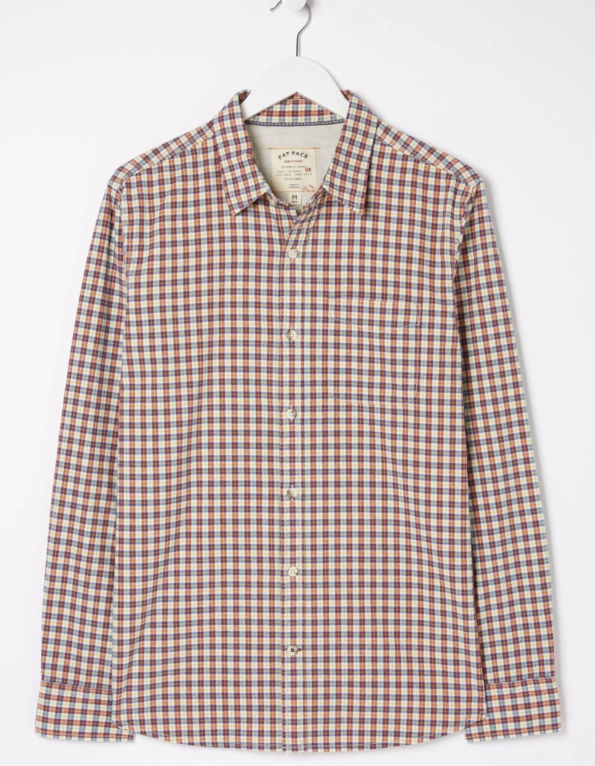 Men FatFace Shirts|Everly Check Shirt