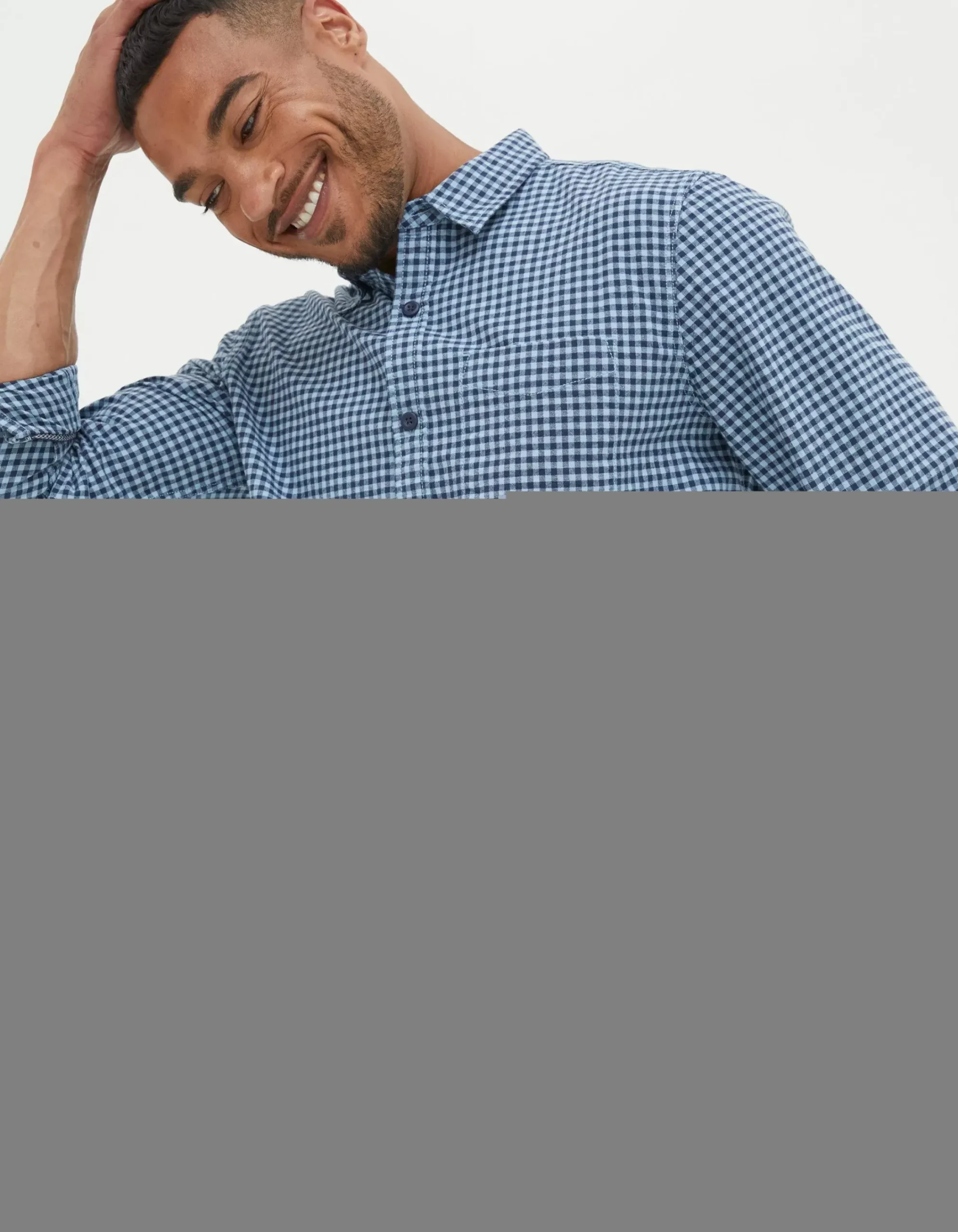 Men FatFace Shirts|Everly Gingham Shirt