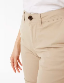 Women FatFace Shorts|Falmouth Bermuda Chino Shorts