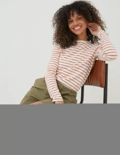 Women FatFace Shorts|Falmouth Bermuda Chino Shorts