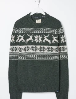 Men FatFace View All|Family Reindeer Christmas Jumper