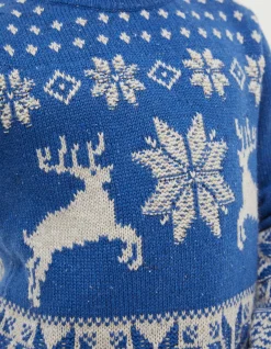 Boys FatFace View All|Family Reindeer Christmas Jumper