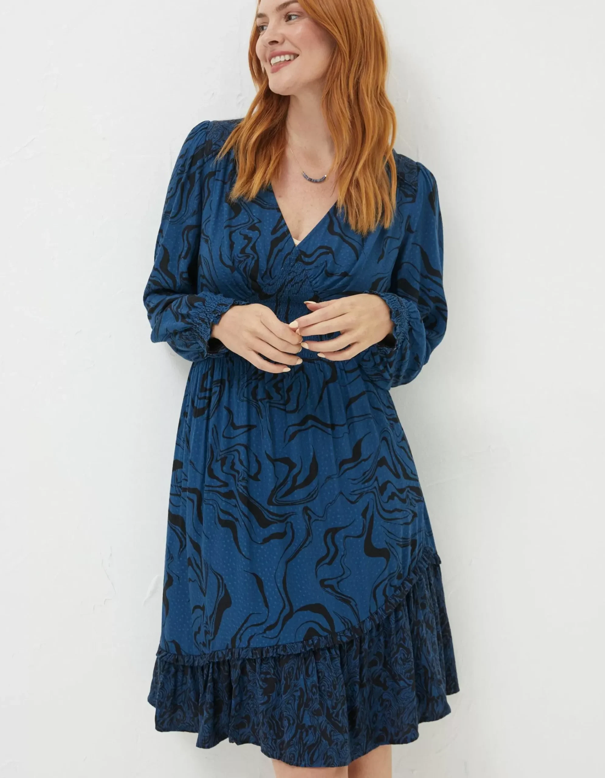 Women FatFace Dresses|Farah Marble Dress