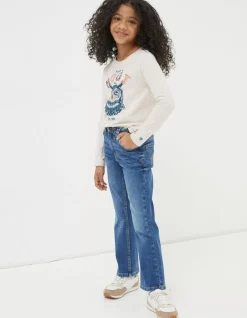 Girls FatFace View All|Farley Flared Denim Jeans