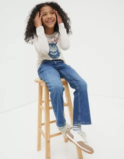 Girls FatFace View All|Farley Flared Denim Jeans