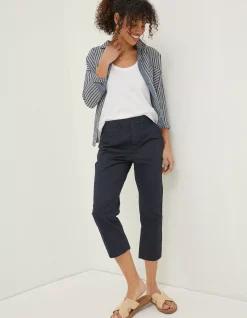 Women FatFace Trousers & Leggings|Farnham Cropped Chinos