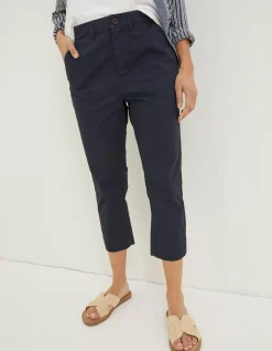 Women FatFace Trousers & Leggings|Farnham Cropped Chinos