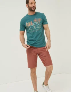 Men FatFace T-Shirts|Surf Club T-Shirt
