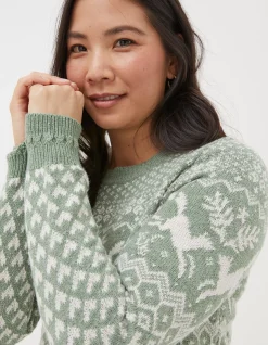 Women FatFace View All|Felicity Fox Fairisle Jumper