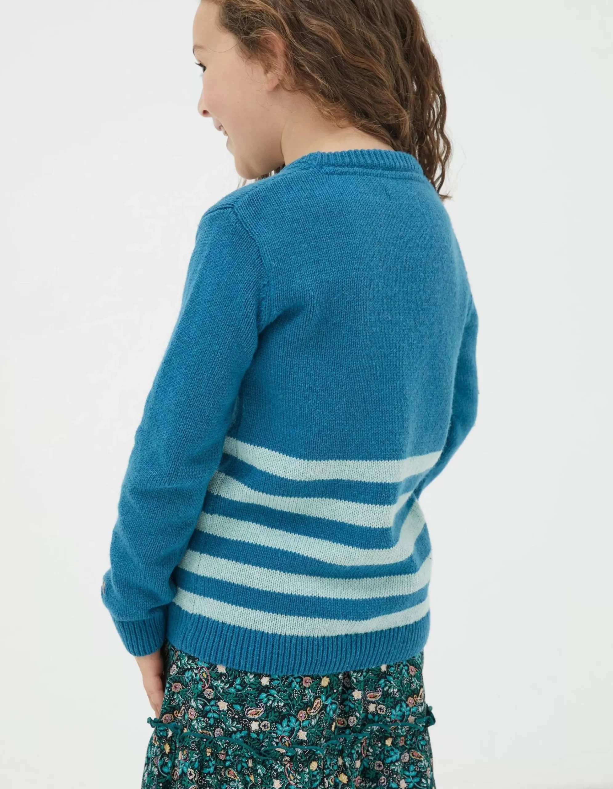 Girls FatFace View All|Felicity Fox Knitted Jumper