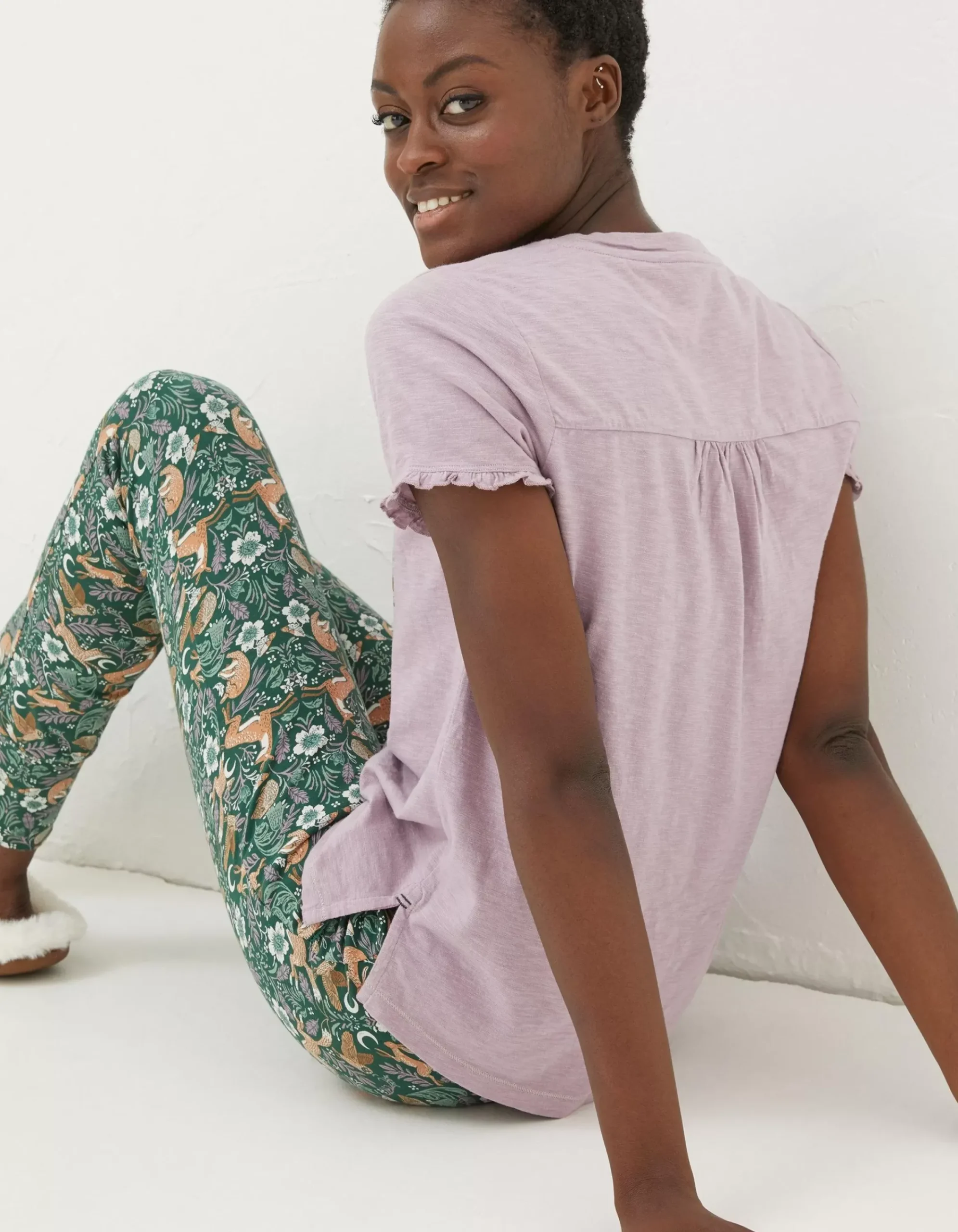 Women FatFace Nightwear & Loungewear|Felicity Fox Tee