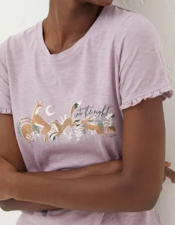 Women FatFace Nightwear & Loungewear|Felicity Fox Tee