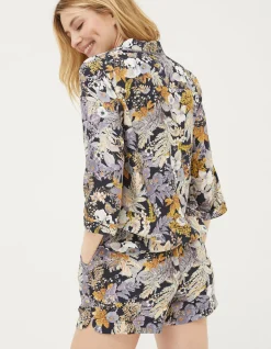 Women FatFace Nightwear & Loungewear|Fern Floral Short Pyjama Set