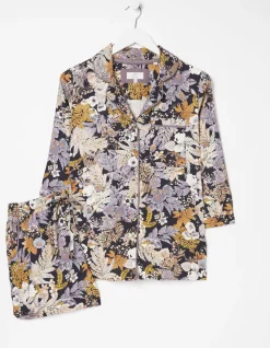 Women FatFace Nightwear & Loungewear|Fern Floral Short Pyjama Set