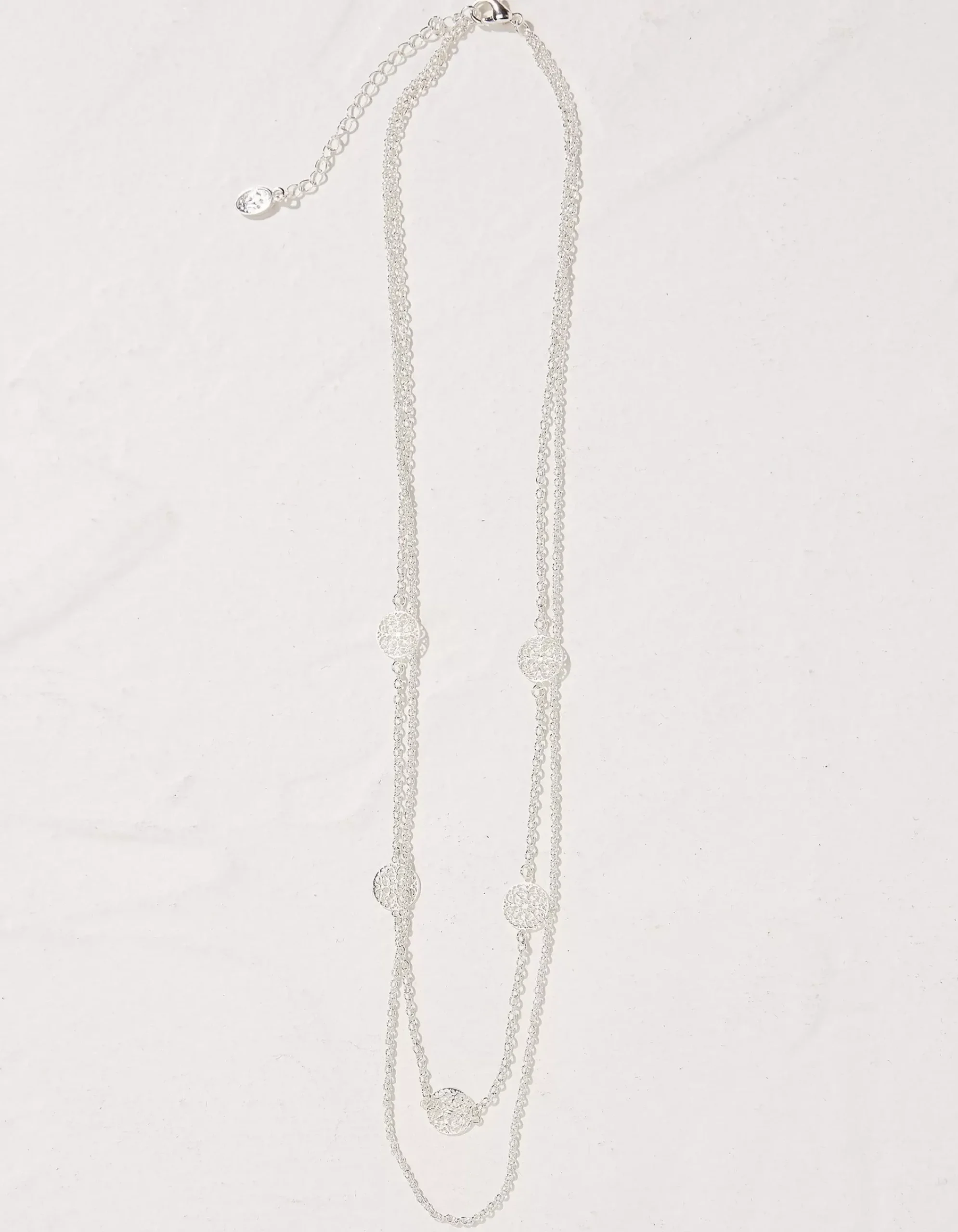 Women FatFace View All|Filagree Disc Necklace