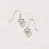 Women FatFace View All|Filagree Heart Earrings