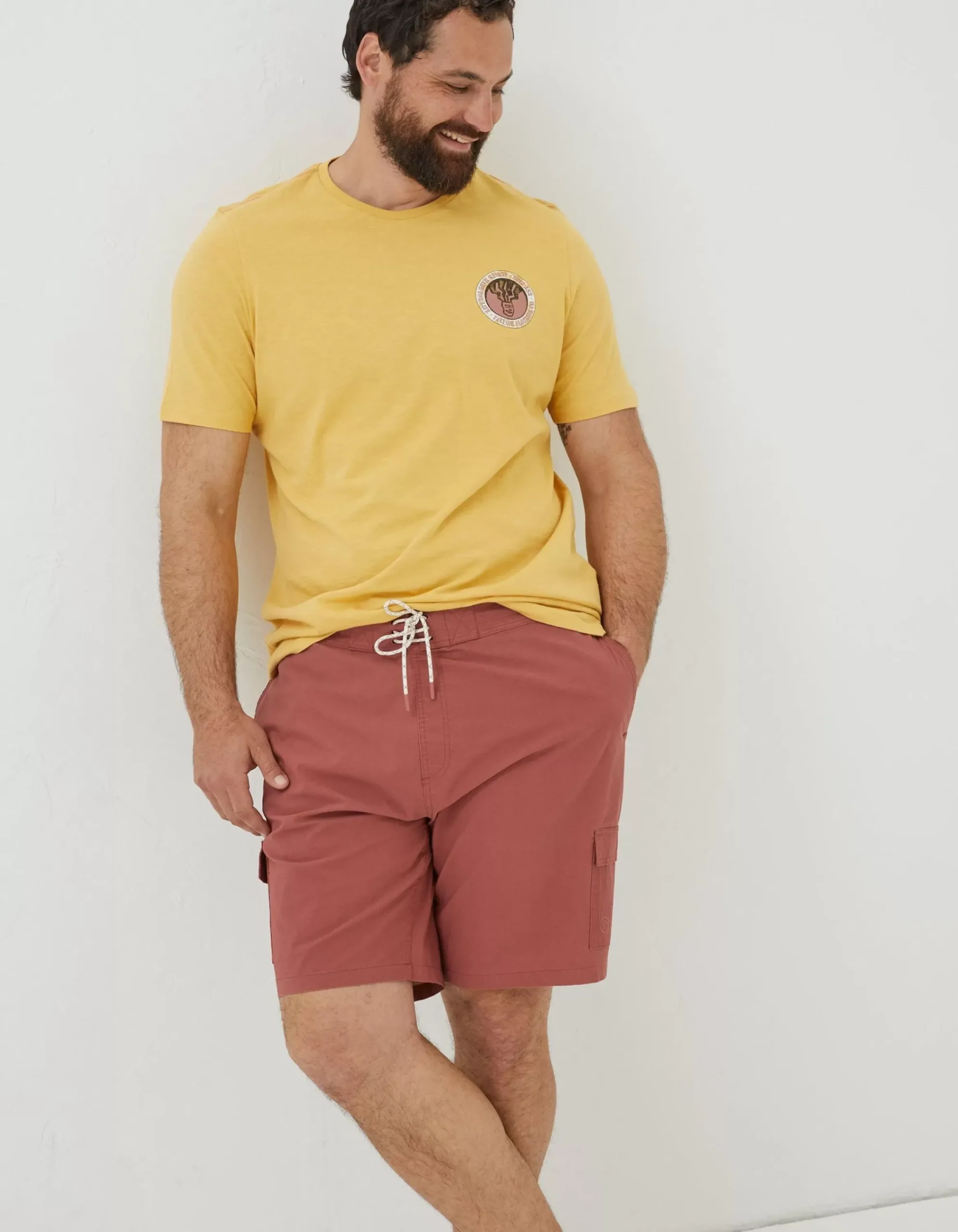 Men FatFace Swimwear|Filey Cargo Swim Shorts