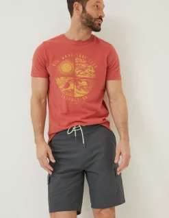 Men FatFace Swimwear|Filey Cargo Swim Shorts