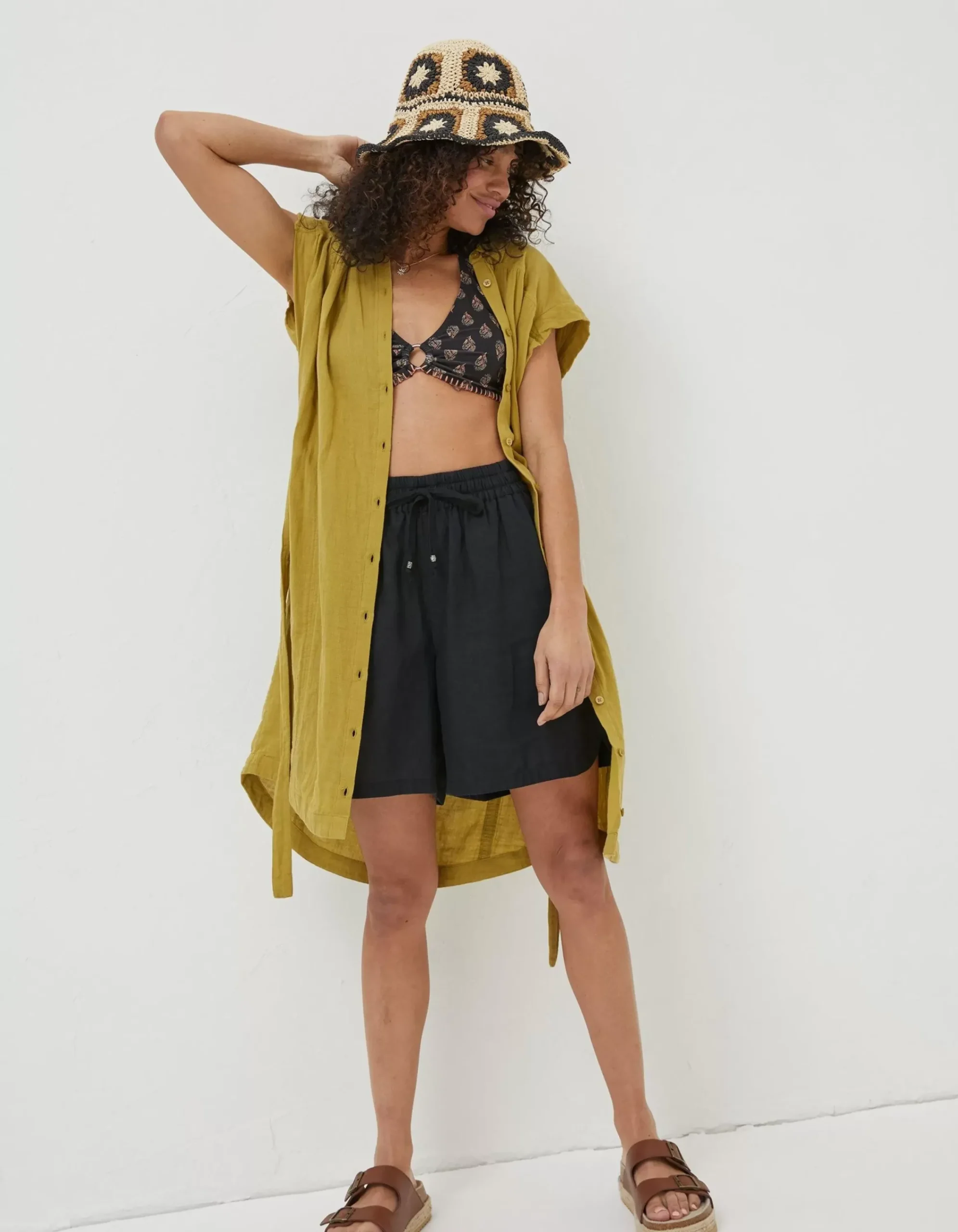 Women FatFace Dresses|Finley Shirt Dress