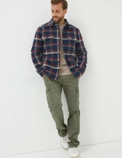 Men FatFace View All|Fjord Check Overshirt