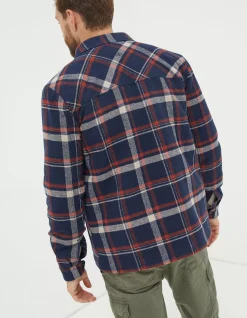 Men FatFace View All|Fjord Check Overshirt