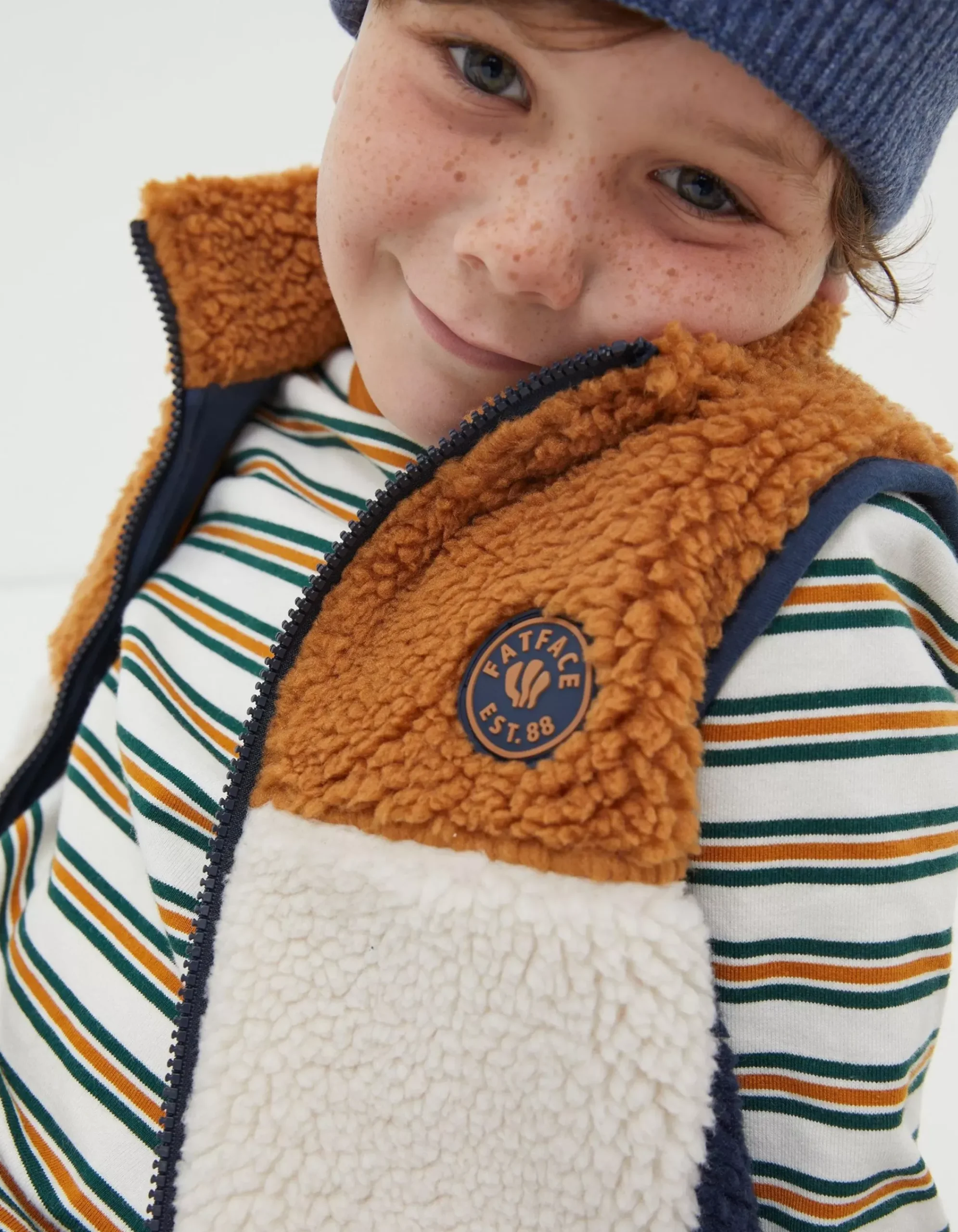 Boys FatFace View All|Fleece Gilet