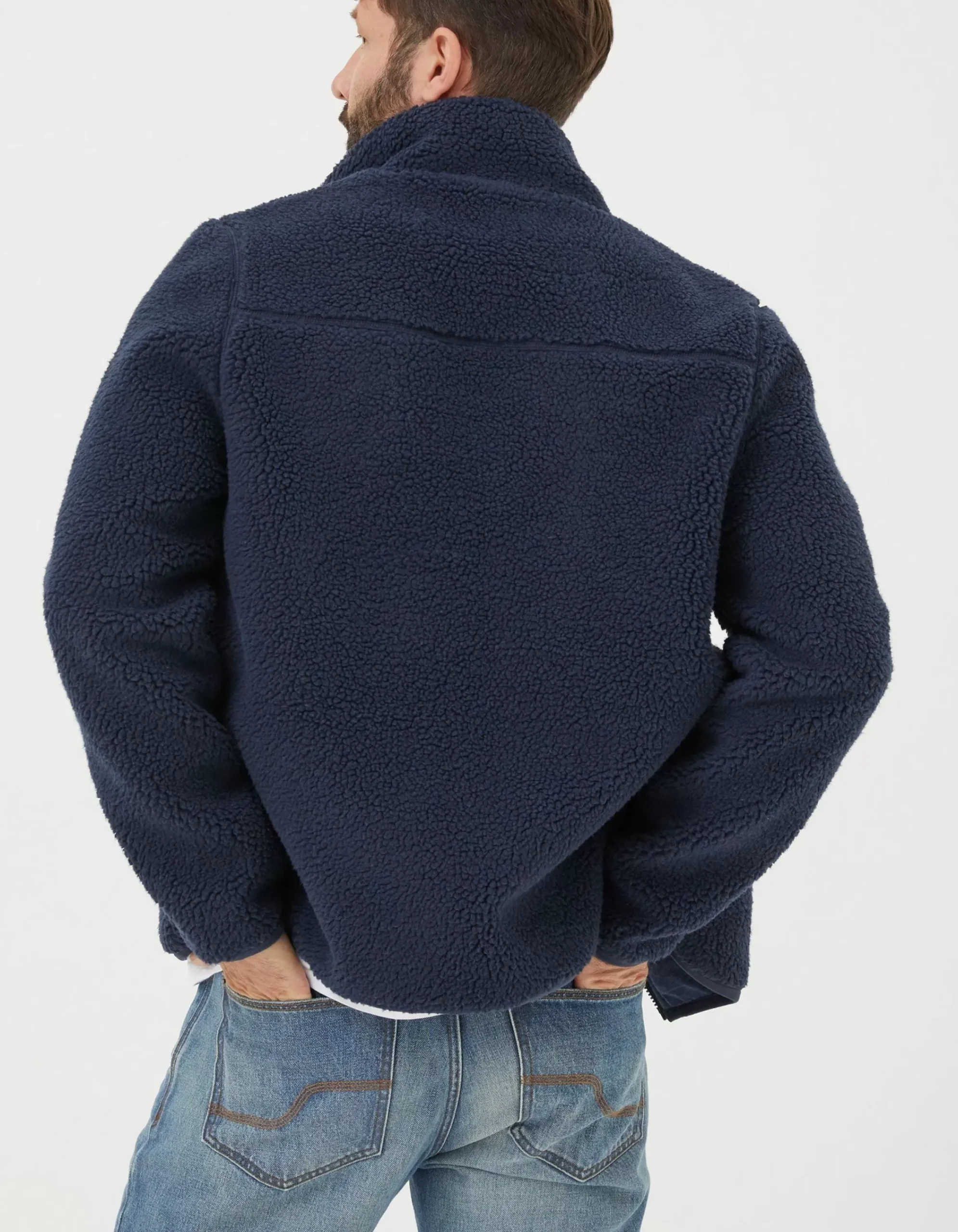 Men FatFace View All|Fleece Zip Through
