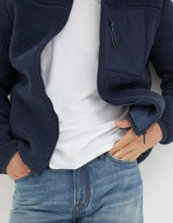 Men FatFace View All|Fleece Zip Through