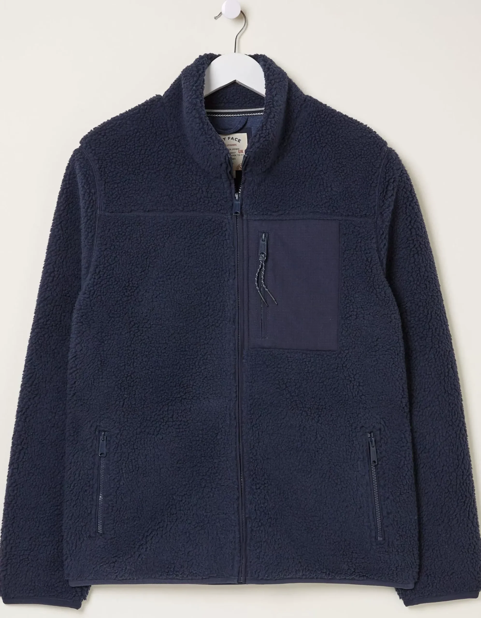Men FatFace View All|Fleece Zip Through