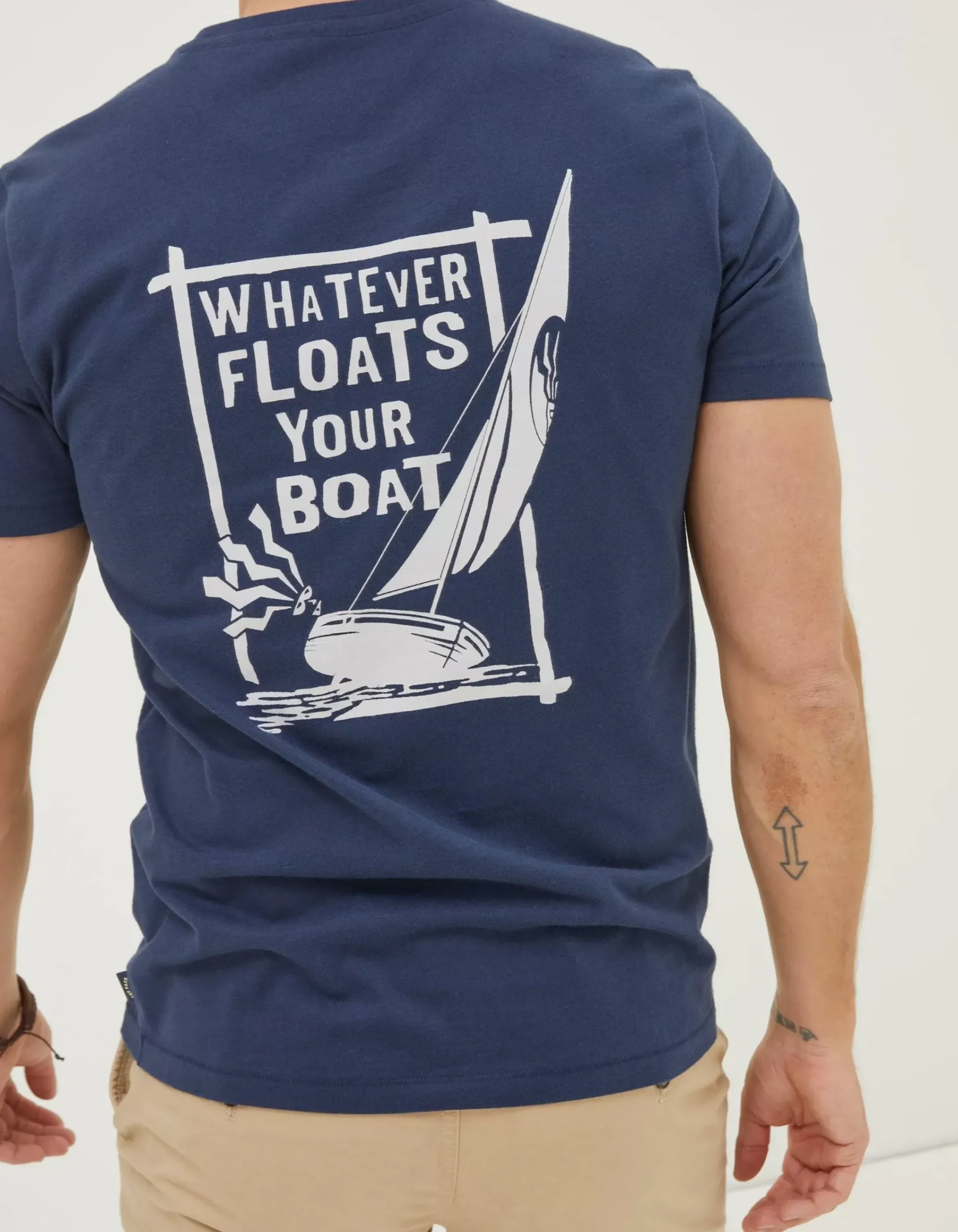 Men FatFace T-Shirts|Float Your Boat T-Shirt