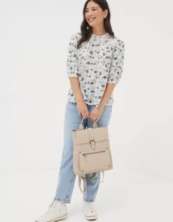 Women FatFace View All|Flora Broderie Ditsy Blouse