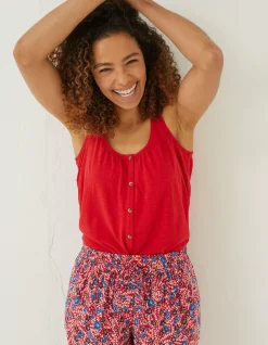 Women FatFace Tops & T-Shirts|Flora Vest