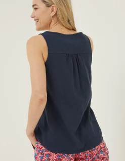 Women FatFace Tops & T-Shirts|Flora Vest