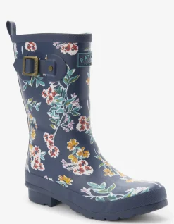 Women FatFace View All|Floral Print Mid Wellies