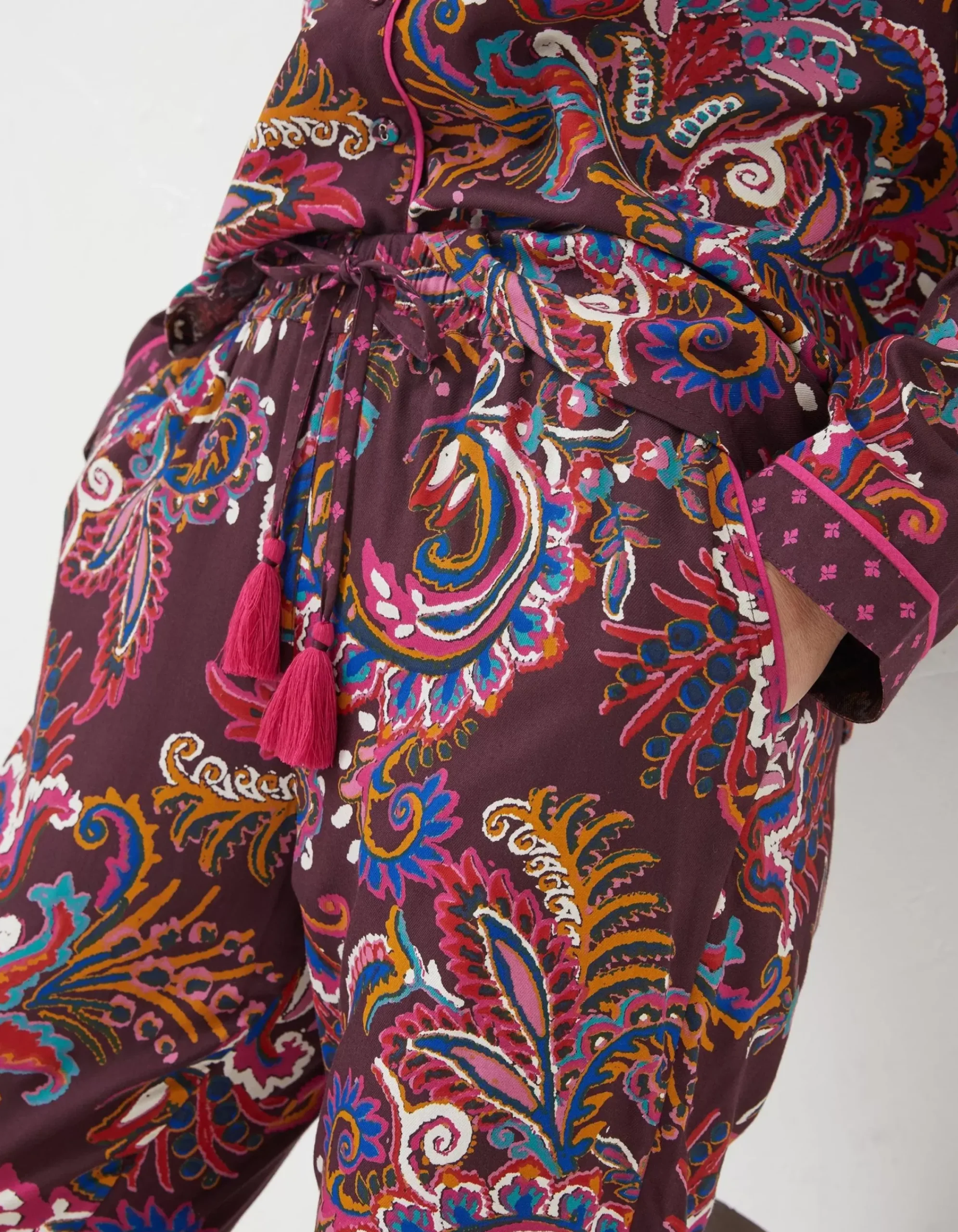 Women FatFace View All|Floral Print Pyjamas Gift Box Set