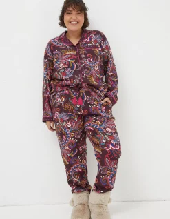 Women FatFace View All|Floral Print Pyjamas Gift Box Set