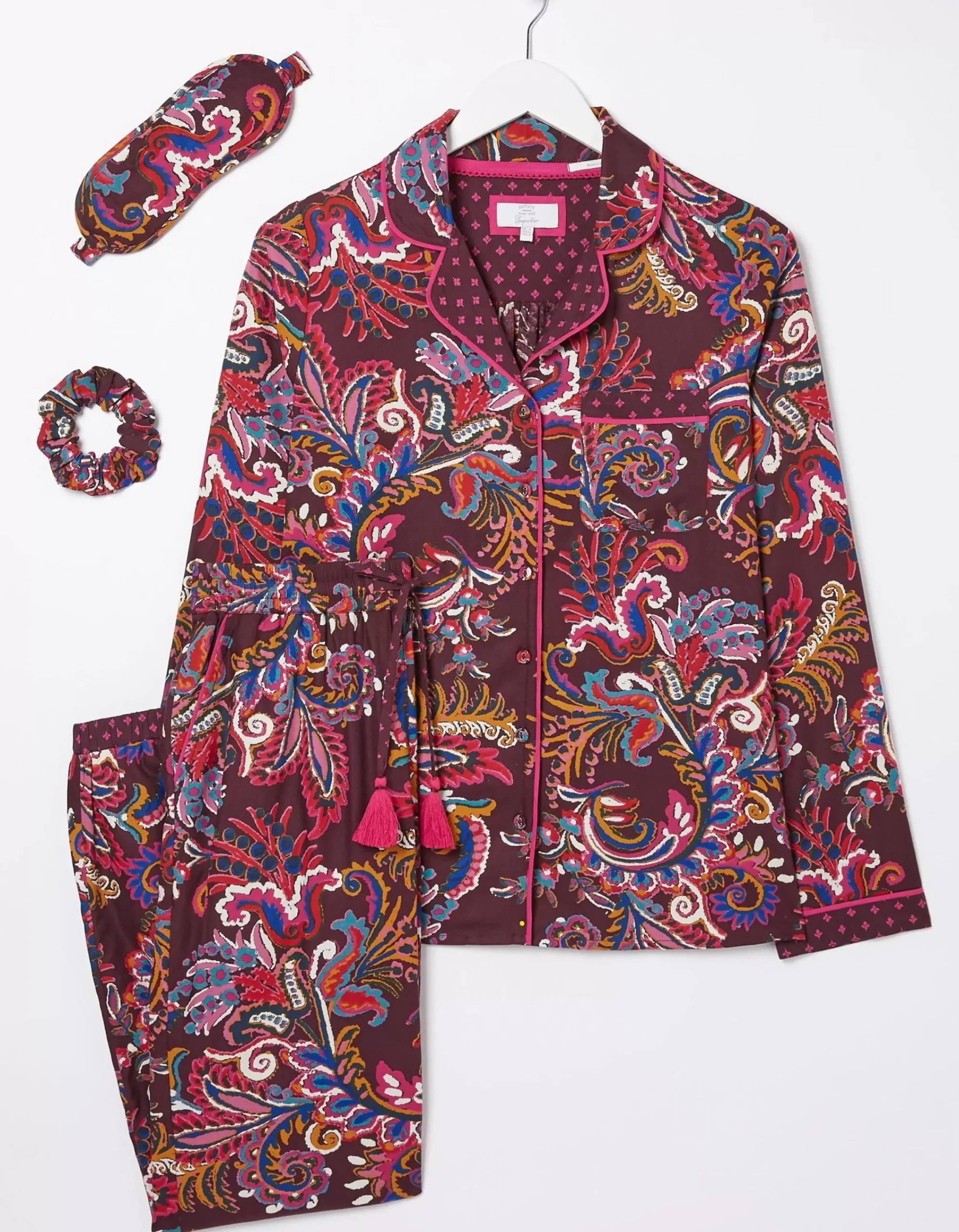 Women FatFace View All|Floral Print Pyjamas Gift Box Set