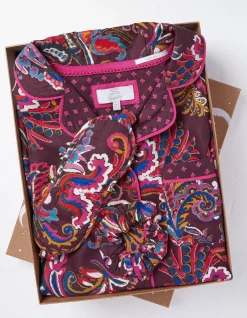 Women FatFace View All|Floral Print Pyjamas Gift Box Set