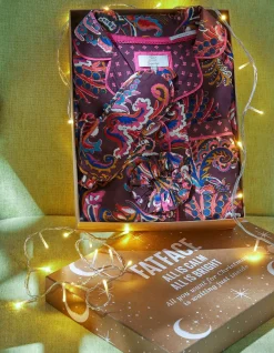 Women FatFace View All|Floral Print Pyjamas Gift Box Set