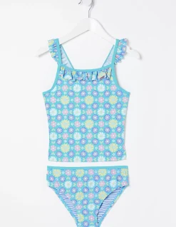 Girls FatFace View All|Floral Tankini