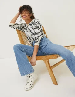 Women FatFace Jeans & Dungarees|Fly Flare Comfort Stretch Jeans