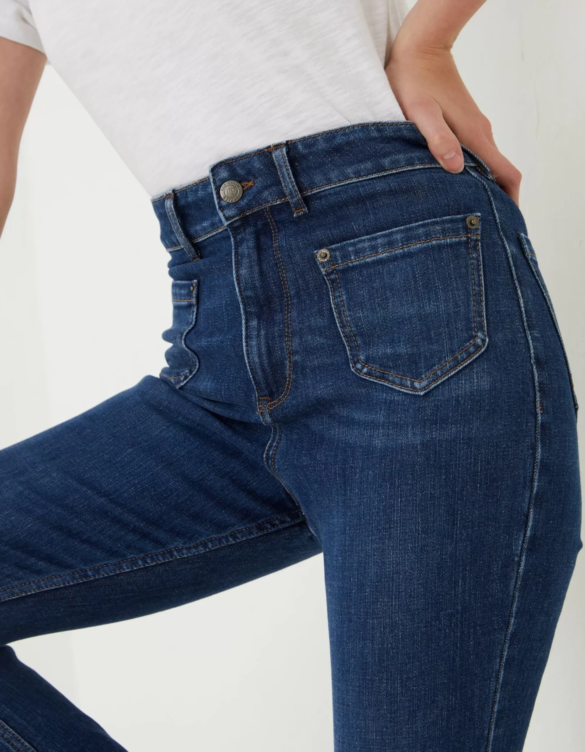 Women FatFace Jeans & Dungarees|Fly Flare Comfort Stretch Jeans