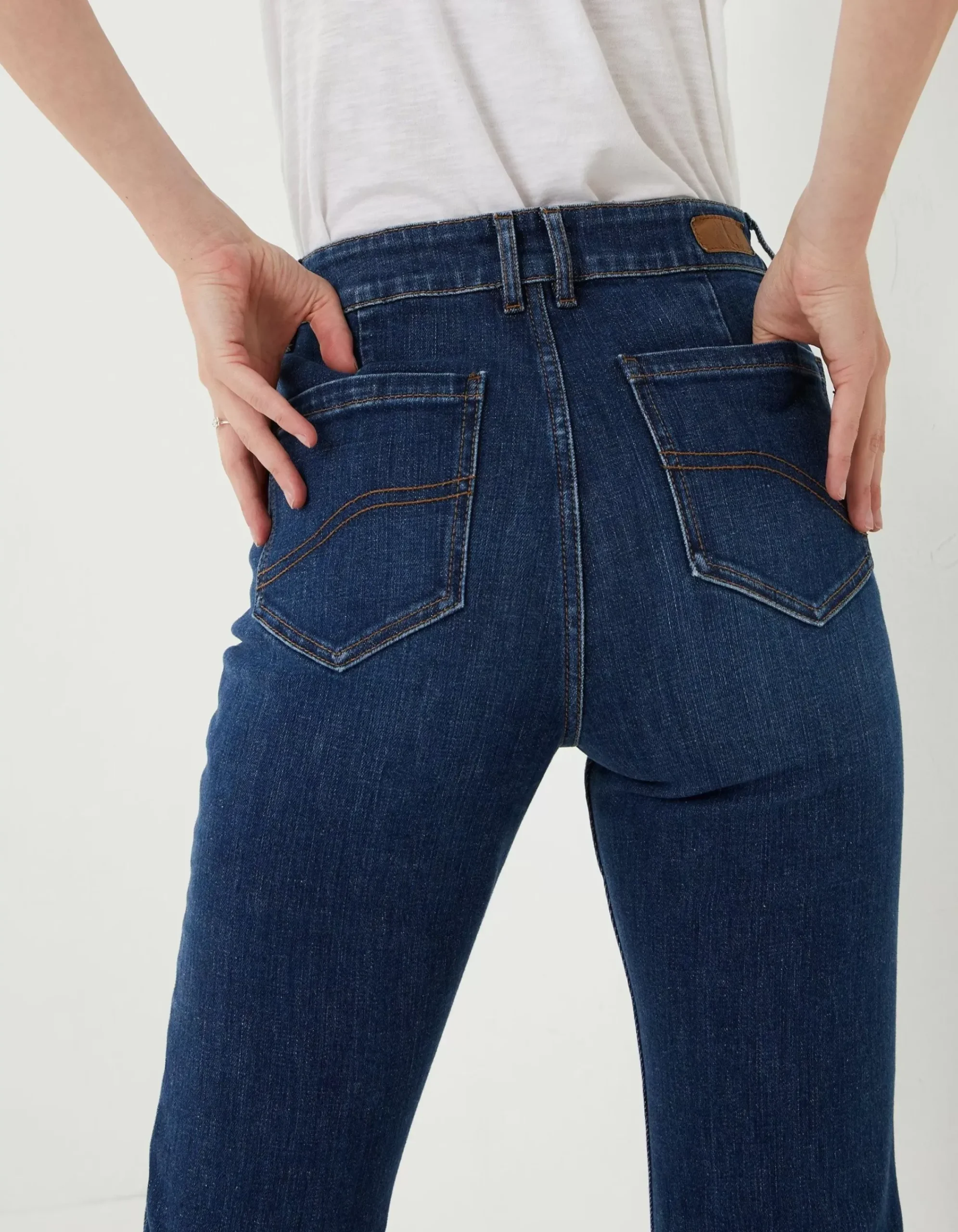 Women FatFace Jeans & Dungarees|Fly Flare Comfort Stretch Jeans