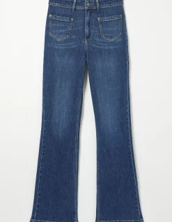 Women FatFace Jeans & Dungarees|Fly Flare Comfort Stretch Jeans
