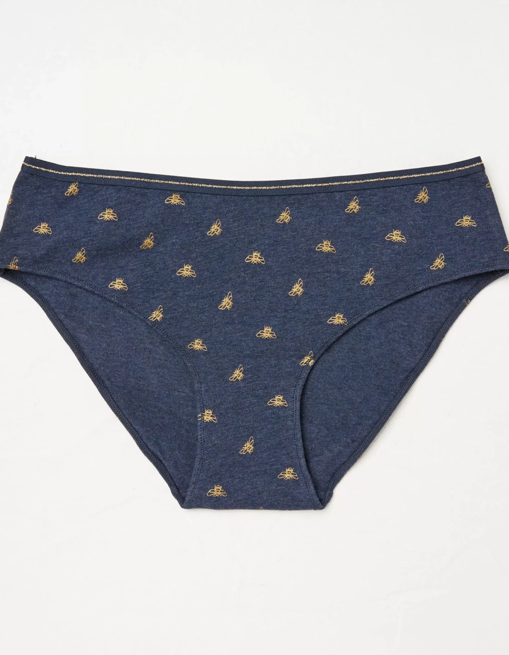 Women FatFace View All|Foil Bee Mini Knickers