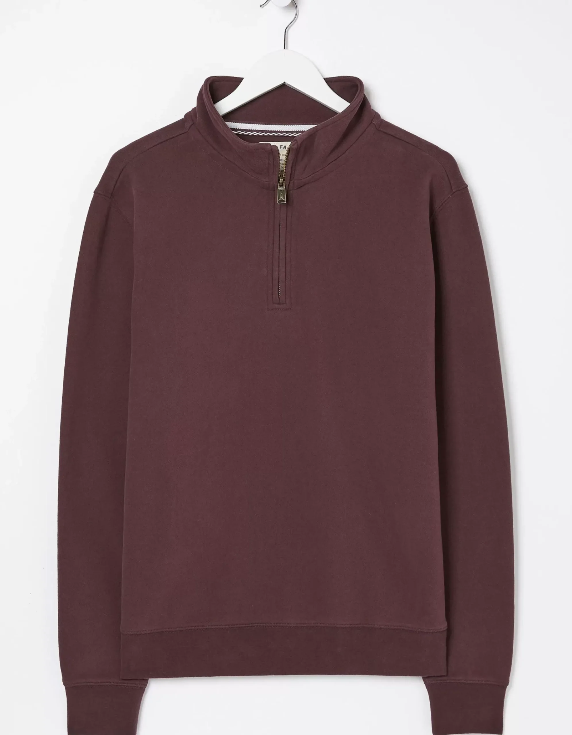 Men FatFace Sweatshirts & Hoodies|Fowey Half Neck Sweatshirt