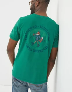Men FatFace T-Shirts|Foxy Walking Club T-Shirt