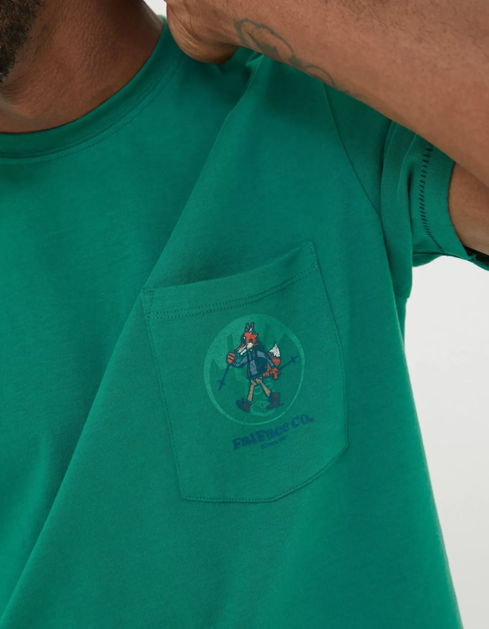 Men FatFace T-Shirts|Foxy Walking Club T-Shirt