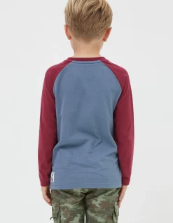 Boys FatFace View All|Freestyle Ski Raglan T-Shirt